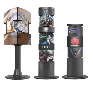 Future of Visual Experience: Self-Rotating  360 degree LED Display