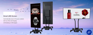 Smart Rotating LED Display Poster 540 degree