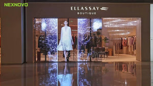 Transparent LED Glass display Screen for Retail applications