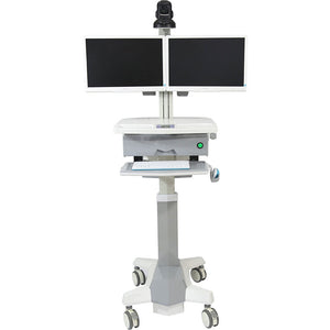 medical cart for dual lcd / all in one (hsc03-b)